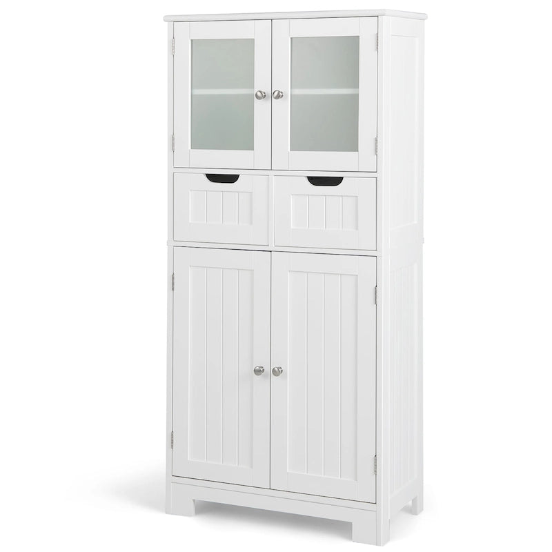 Meuble de rangement de salle de bain avec 2 tiroirs pour cuisine