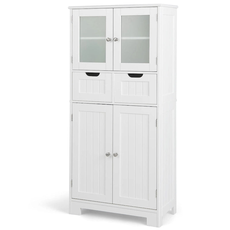 Meuble de rangement de salle de bain avec 2 tiroirs pour cuisine