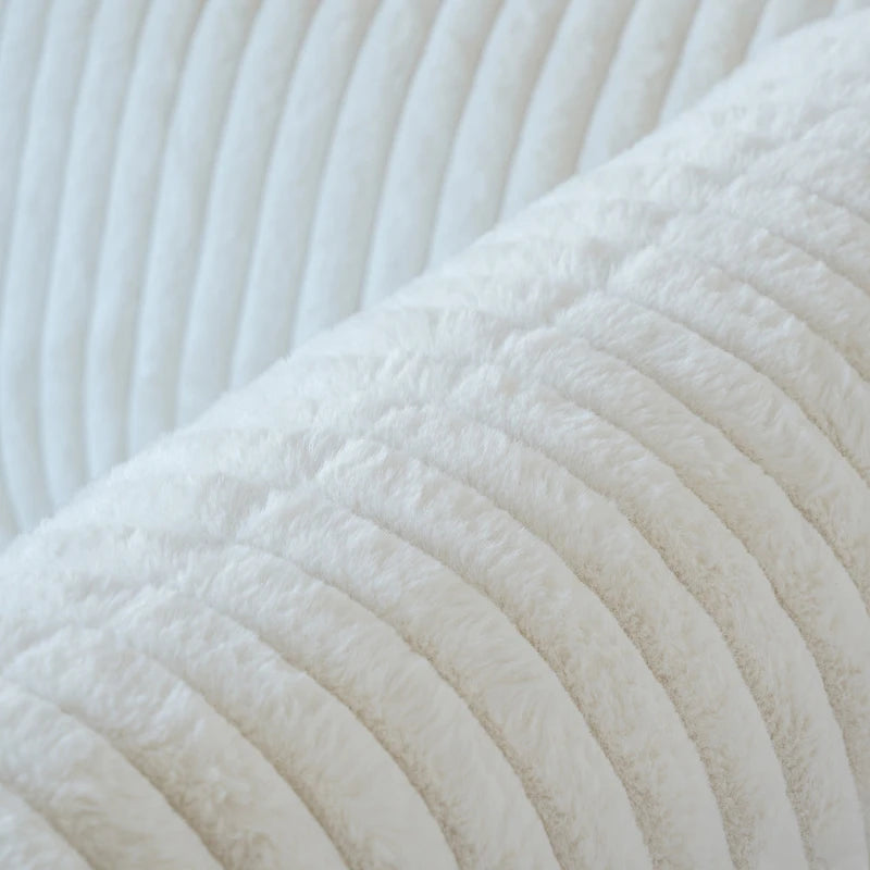 Canapé modulable, canapé convertible en V, adapté au salon, canapé confortable 5 places avec méridienne et pouf