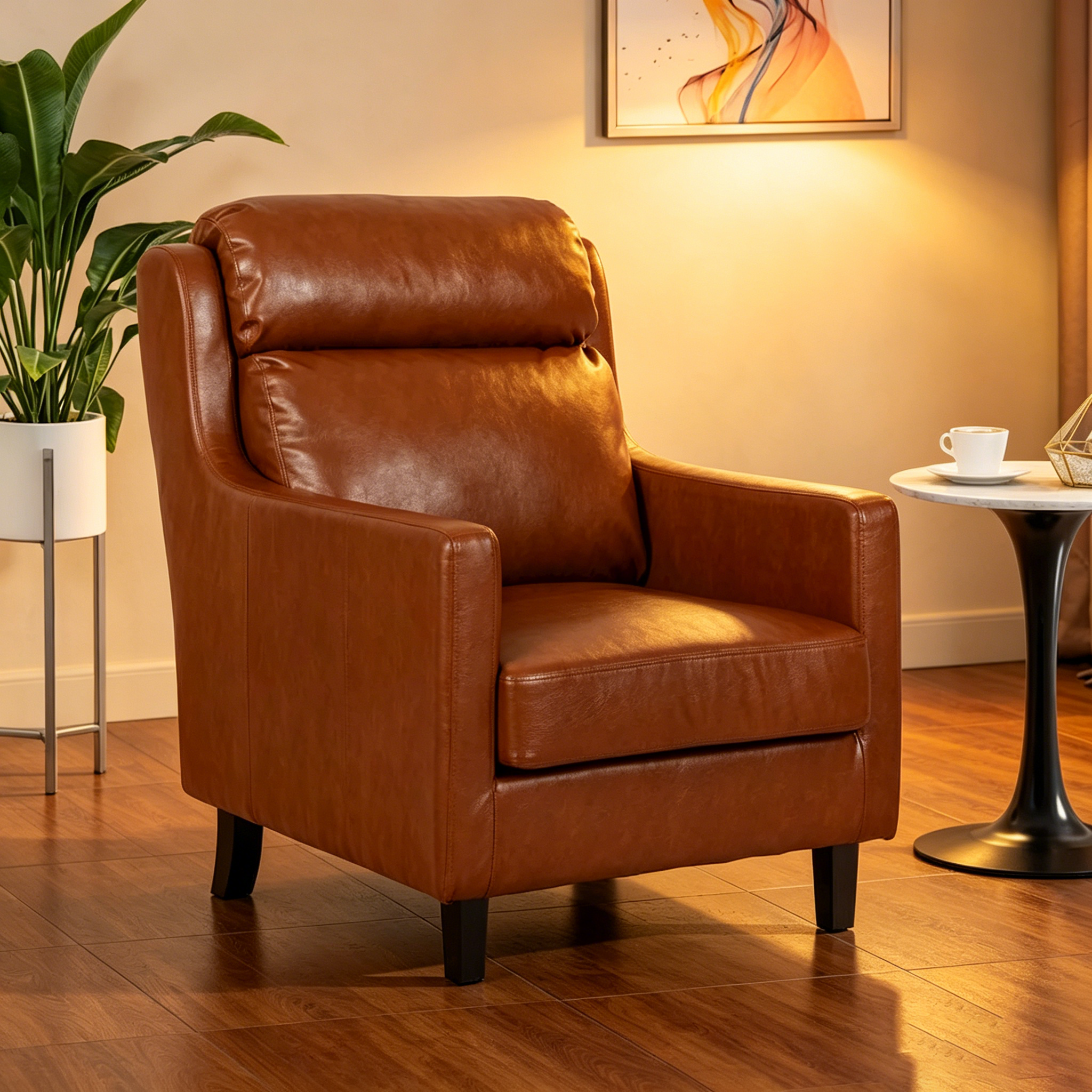 Fauteuil club capitonné contemporain Pillow