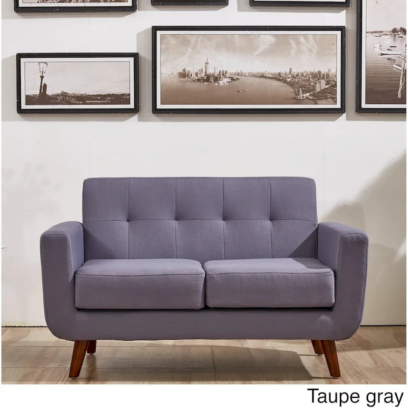 Causeuse en tissu