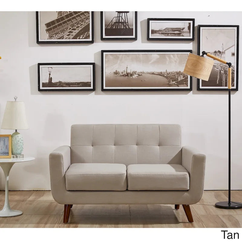 Causeuse en tissu