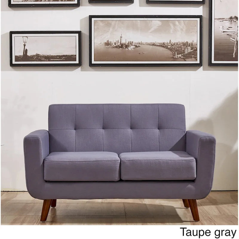 Causeuse en tissu