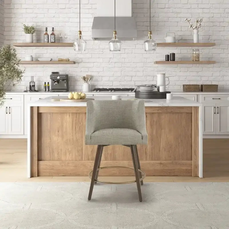Tabouret de comptoir pivotant