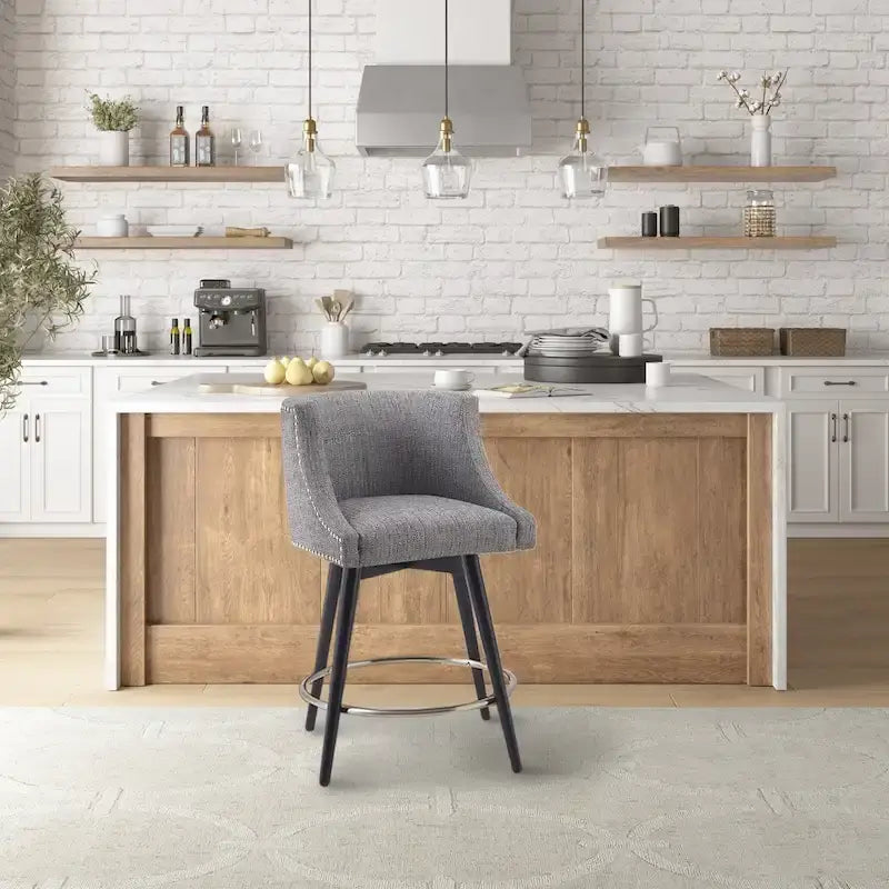 Tabouret de comptoir pivotant