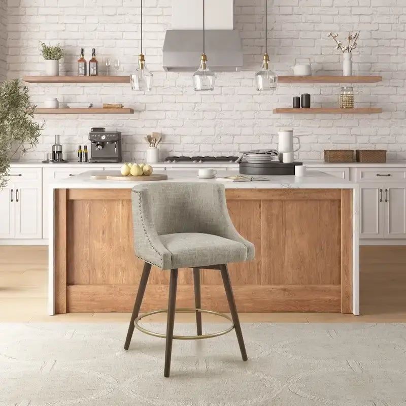 Tabouret de comptoir pivotant