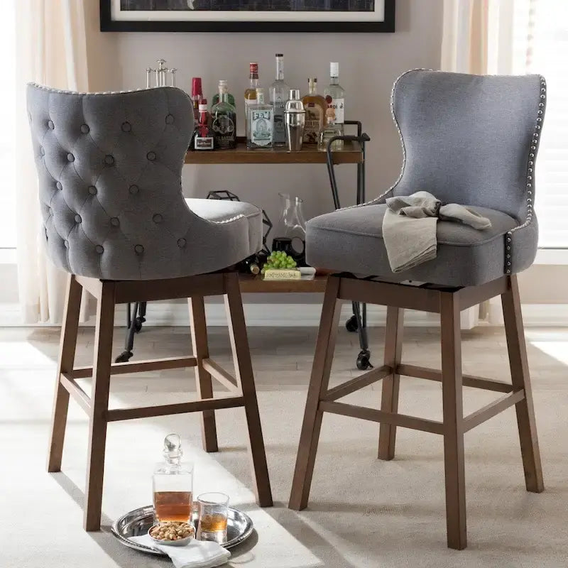 Tabouret de bar pivotant moderne et contemporain