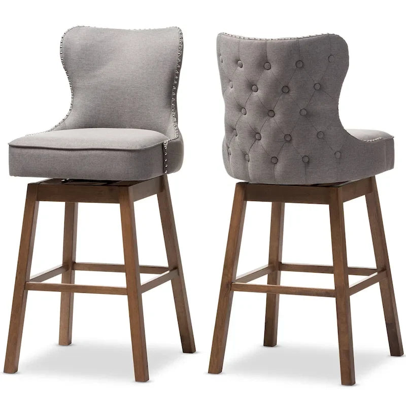 Tabouret de bar pivotant moderne et contemporain