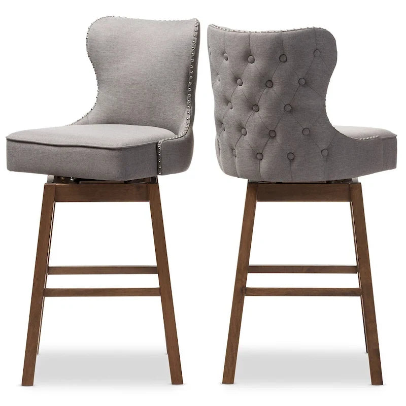 Tabouret de bar pivotant moderne et contemporain