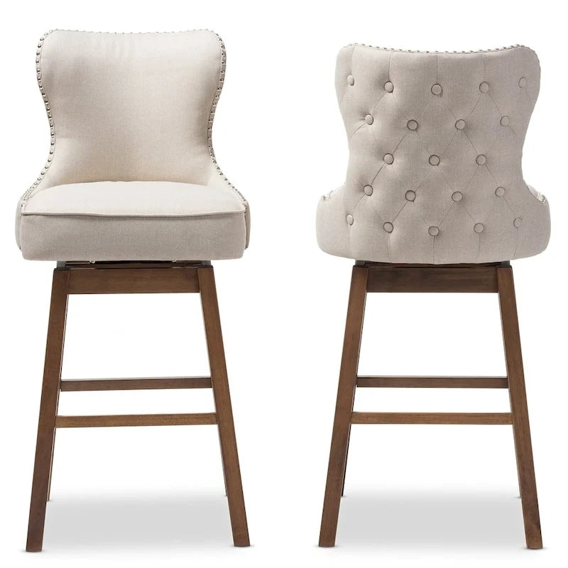 Tabouret de bar pivotant moderne et contemporain