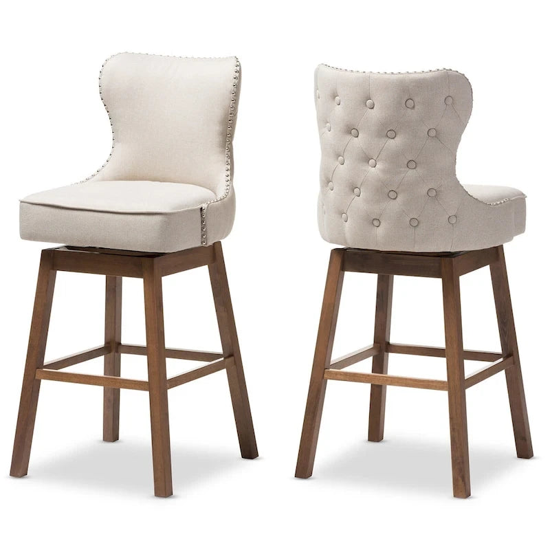 Tabouret de bar pivotant moderne et contemporain