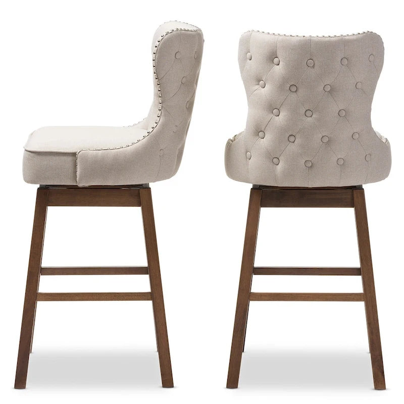 Tabouret de bar pivotant moderne et contemporain