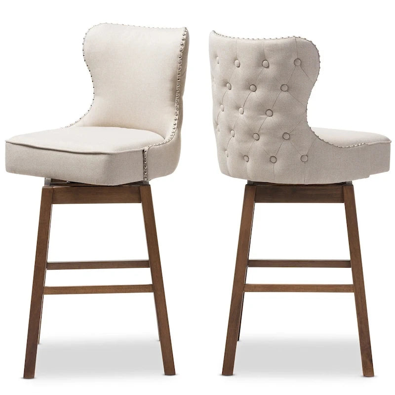 Tabouret de bar pivotant moderne et contemporain
