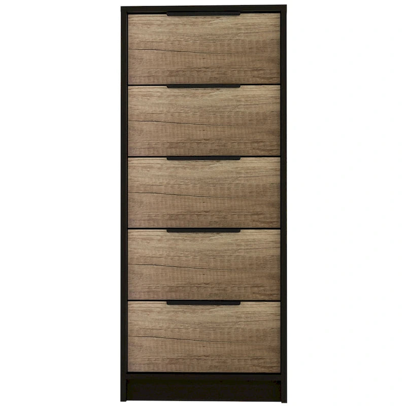 Commode à 5 tiroirs, Commode verticale