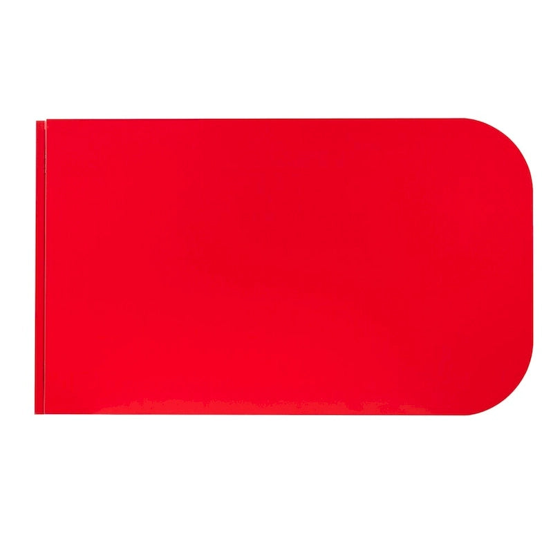 Table de couture/station de bricolage pliante roulante rouge de style campagnard