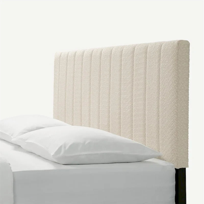 Lit plateforme capitonné Queen Size