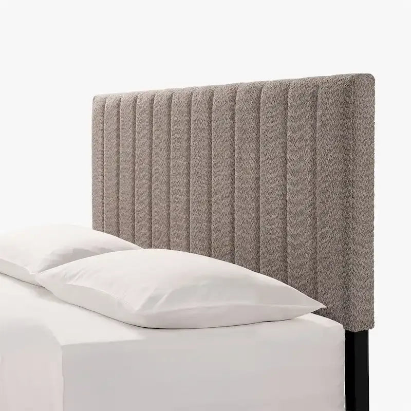 Lit plateforme capitonné Queen Size