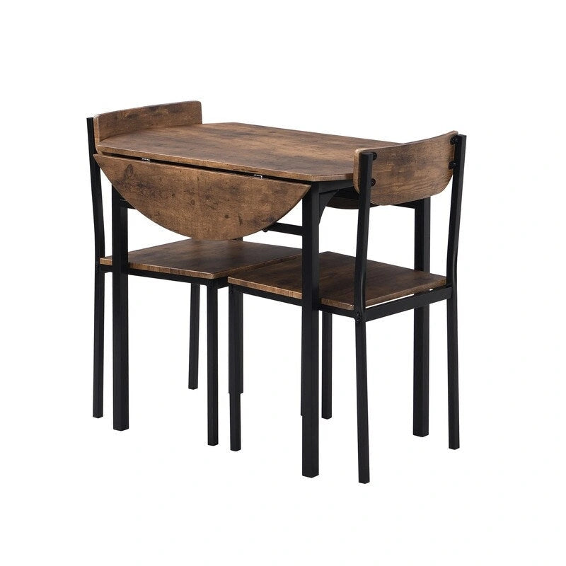 Table et chaises de salle à manger rondes de hauteur bar modernes