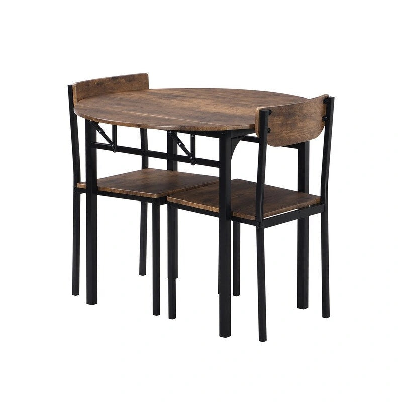 Table et chaises de salle à manger rondes de hauteur bar modernes