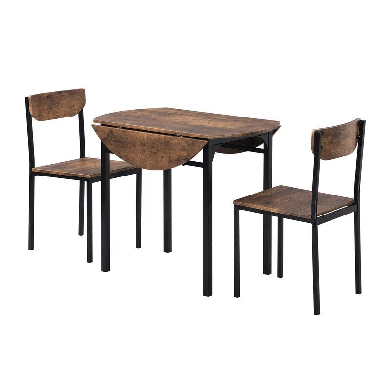 Table et chaises de salle à manger rondes de hauteur bar modernes