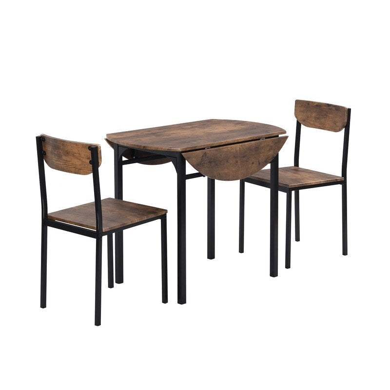 Table et chaises de salle à manger rondes de hauteur bar modernes