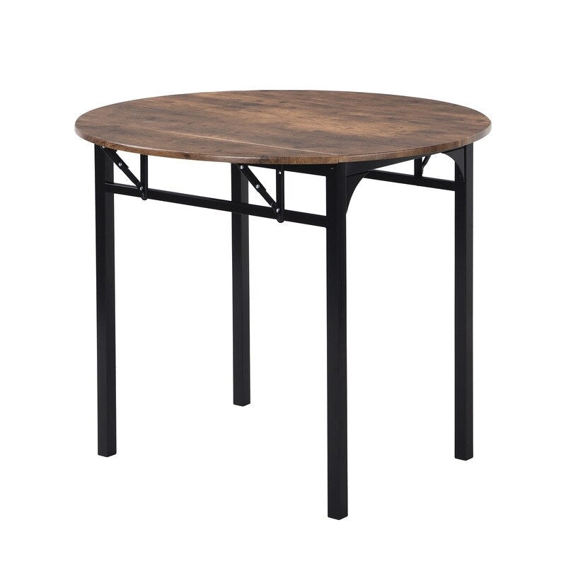 Table et chaises de salle à manger rondes de hauteur bar modernes