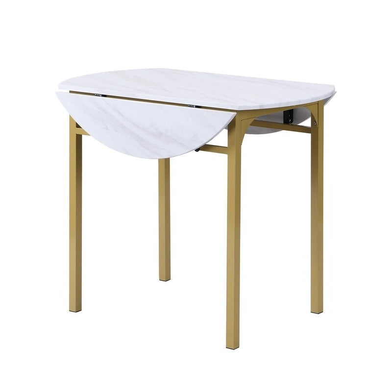 Table et chaises de salle à manger rondes de hauteur bar modernes