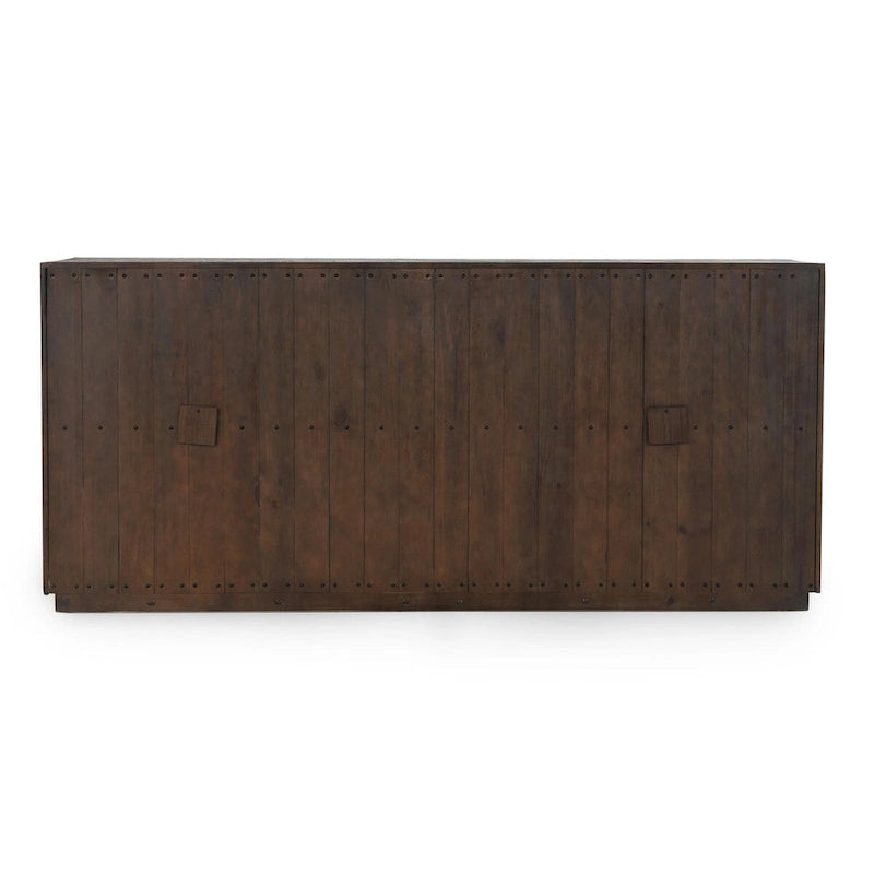 Buffet bahut gris vieilli