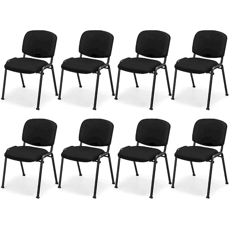 Chaise de conférence pour salle de réunion, cadre métallique et dossier rembourré