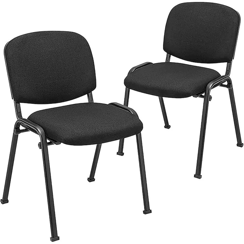 Chaise de conférence pour salle de réunion, cadre métallique et dossier rembourré